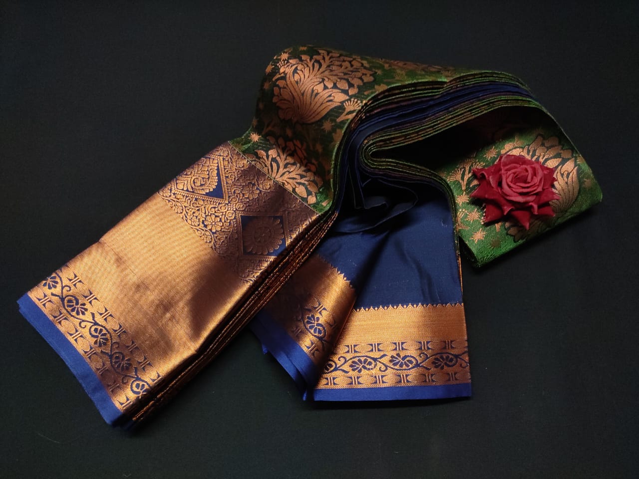 Fancy Semi Soft Silk saree