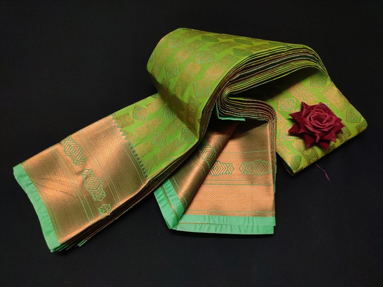 Fancy Semi Soft Silk saree