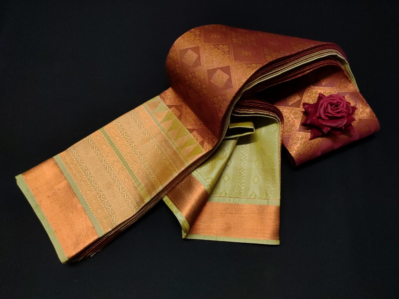 Fancy Semi Soft Silk saree