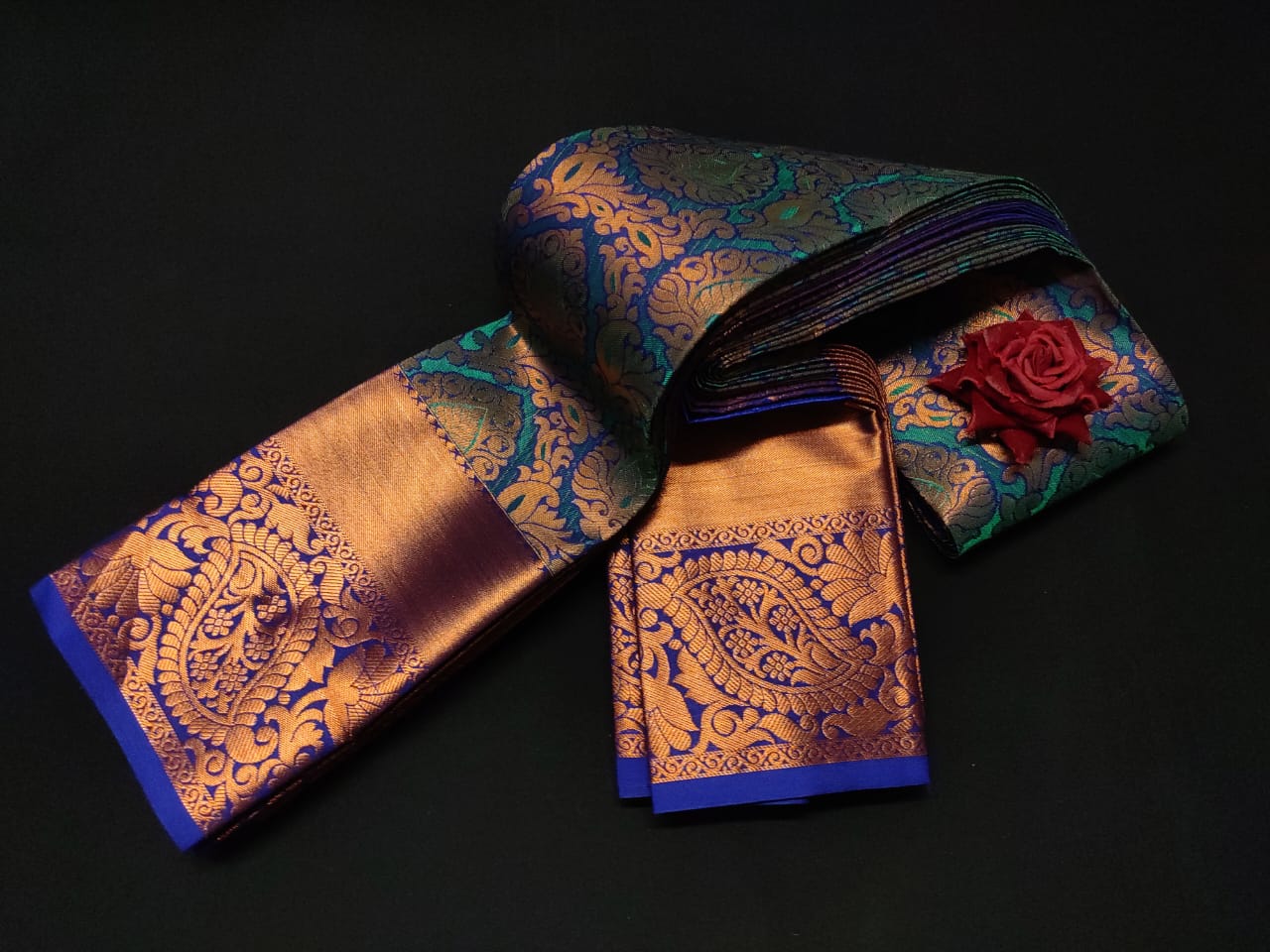 Fancy Semi Soft Silk saree