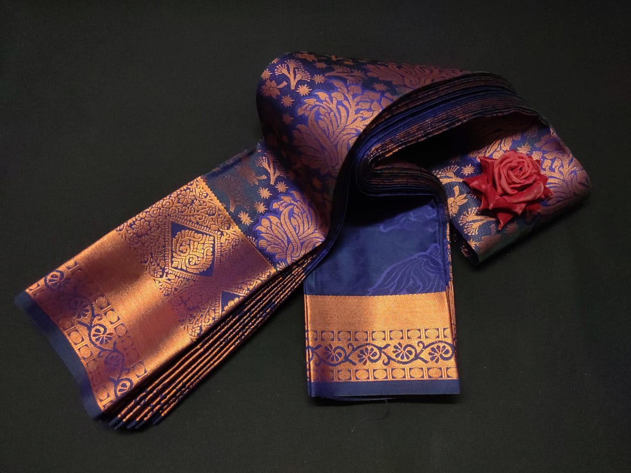 Fancy Semi Soft Silk saree