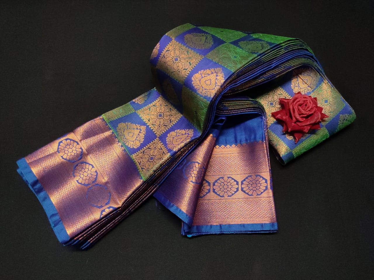 Fancy Semi Soft Silk saree