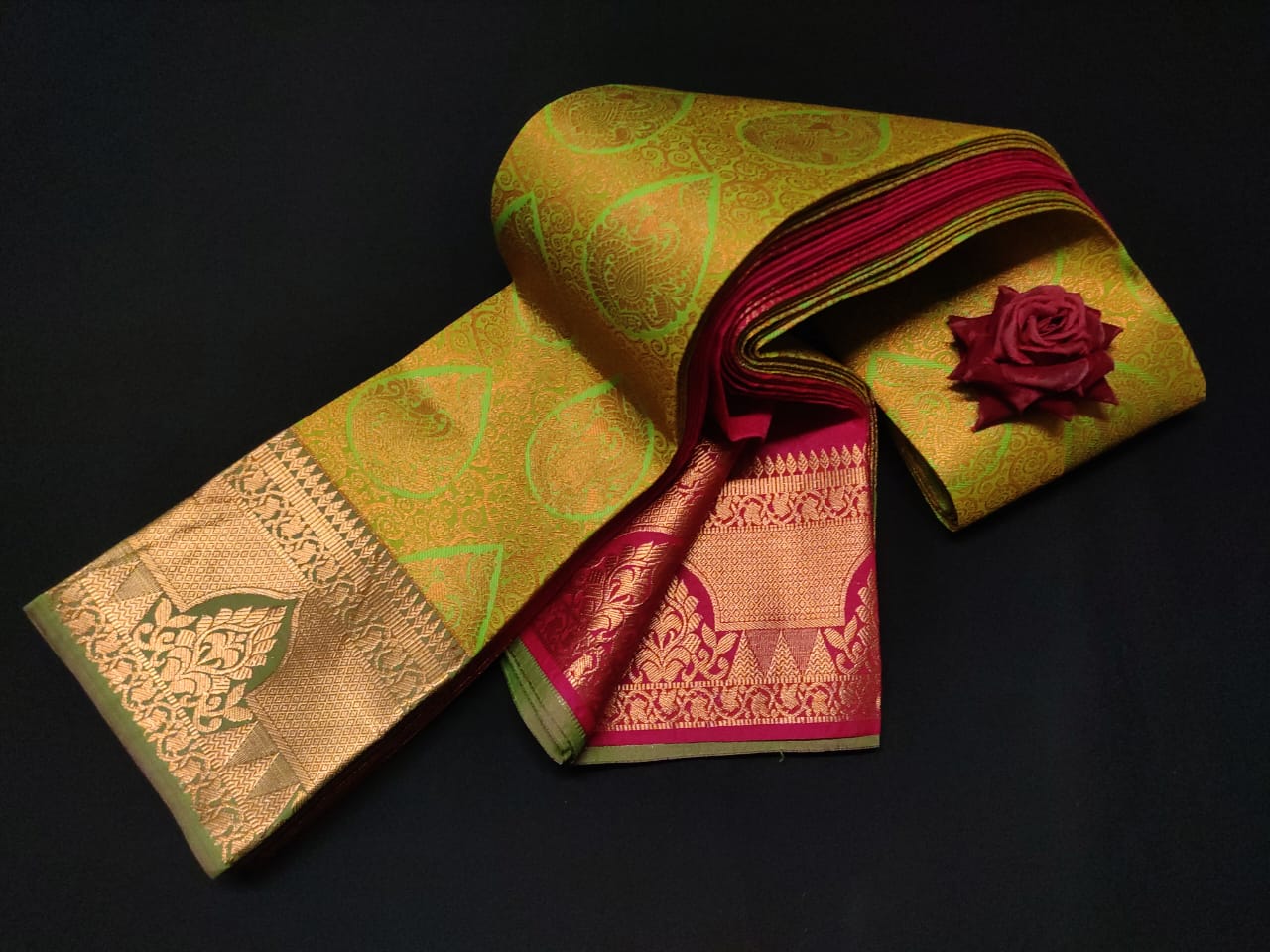 Fancy Semi Soft Silk saree