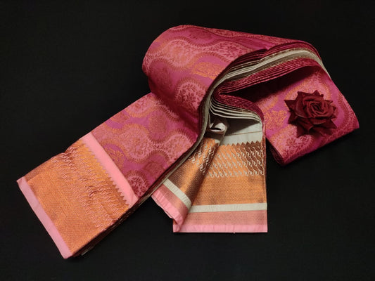 Fancy Semi Soft Silk saree