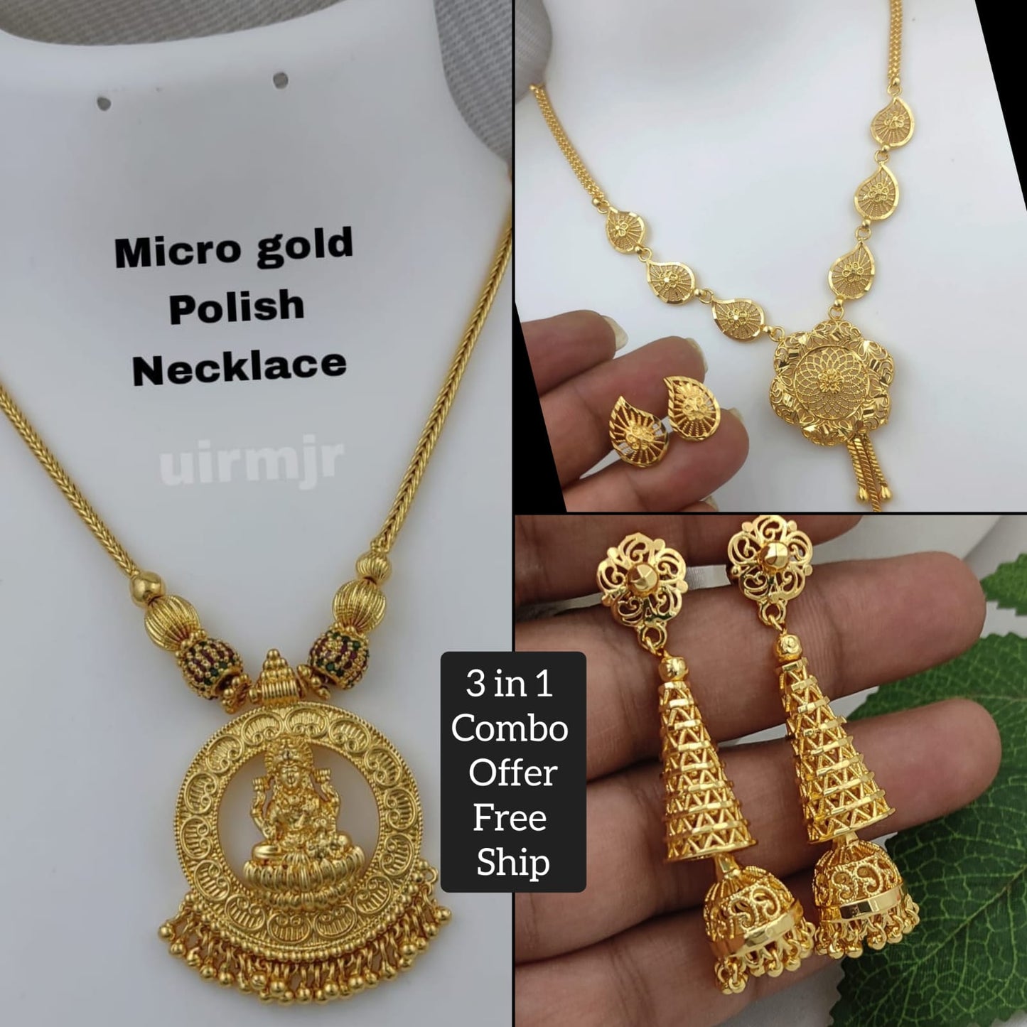 Combo Micro plated Necklace