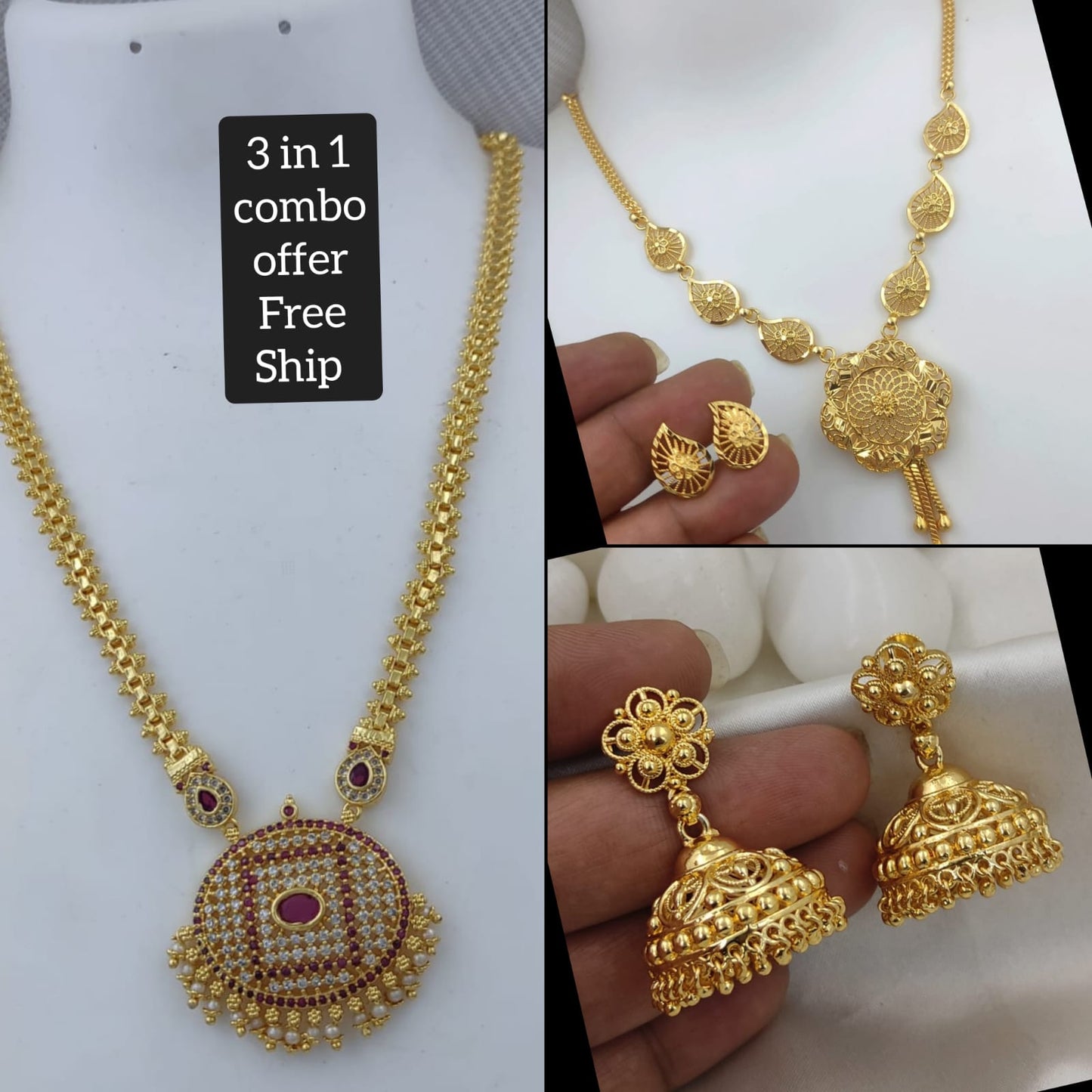 Combo Micro plated Necklace