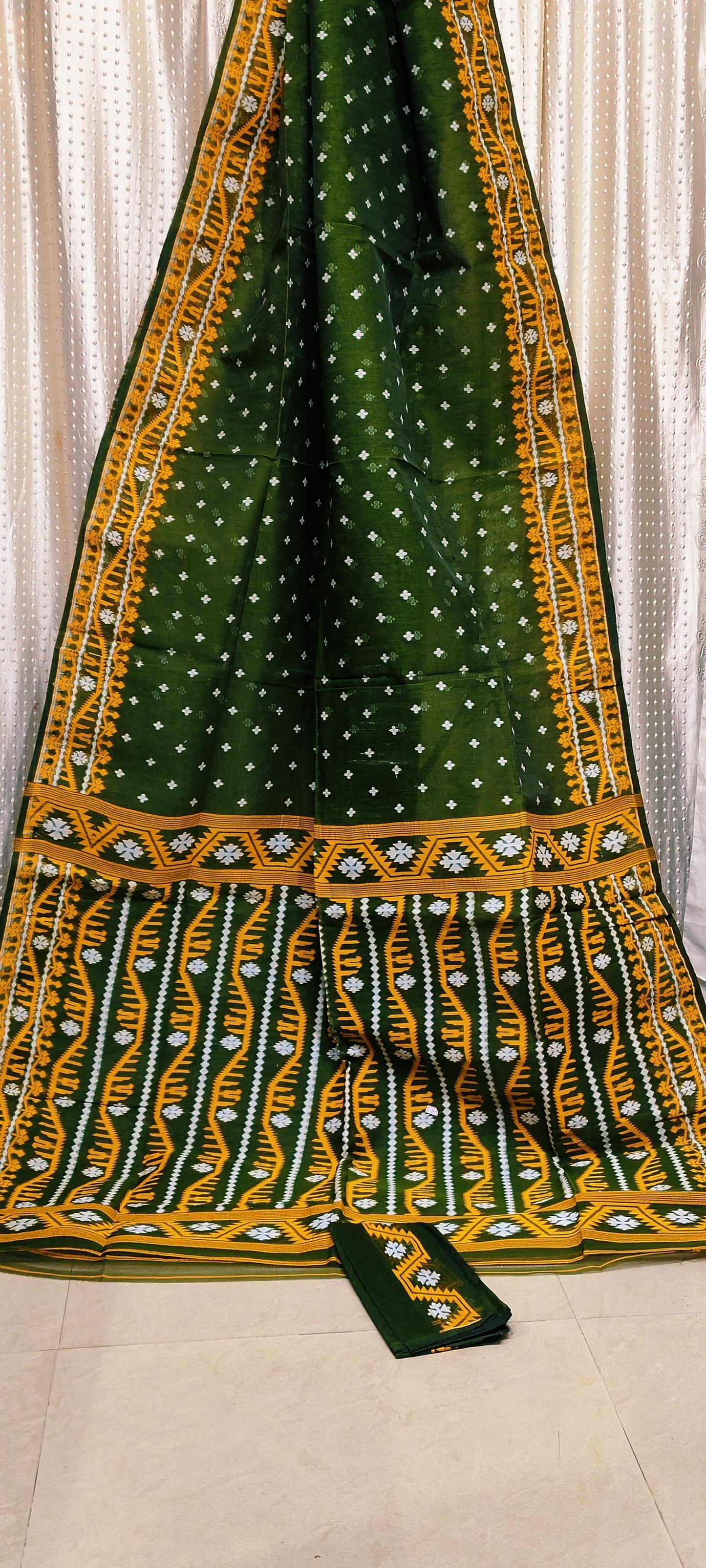 Bangladeshi style jamdani sarees